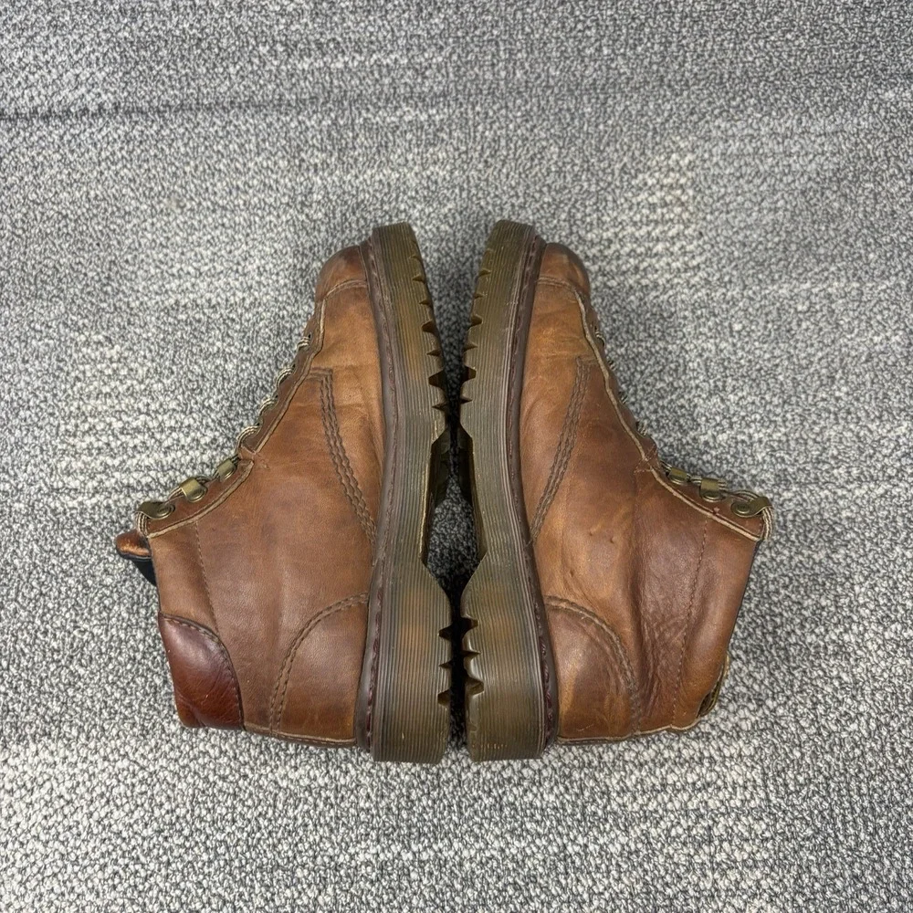 Dr Martens 10937 Y2K Vintage Chunky Leather Hiking Boots Mens US 7 Brown